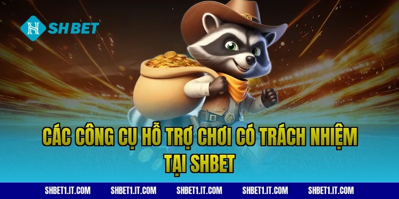 Các công cụ hỗ trợ chơi có trách nhiệm tại SHBET