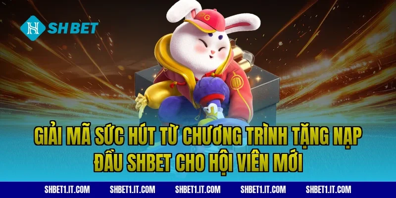 Giải mã sức hút từ chương trình tặng nạp đầu SHBET cho hội viên mới